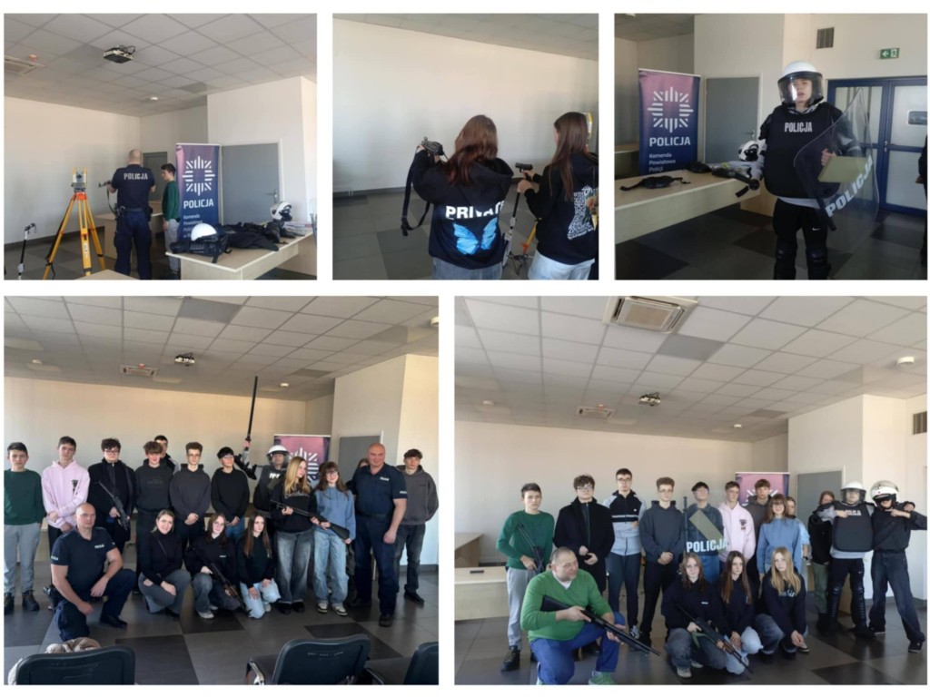 Szkolenie klasy mundurowej